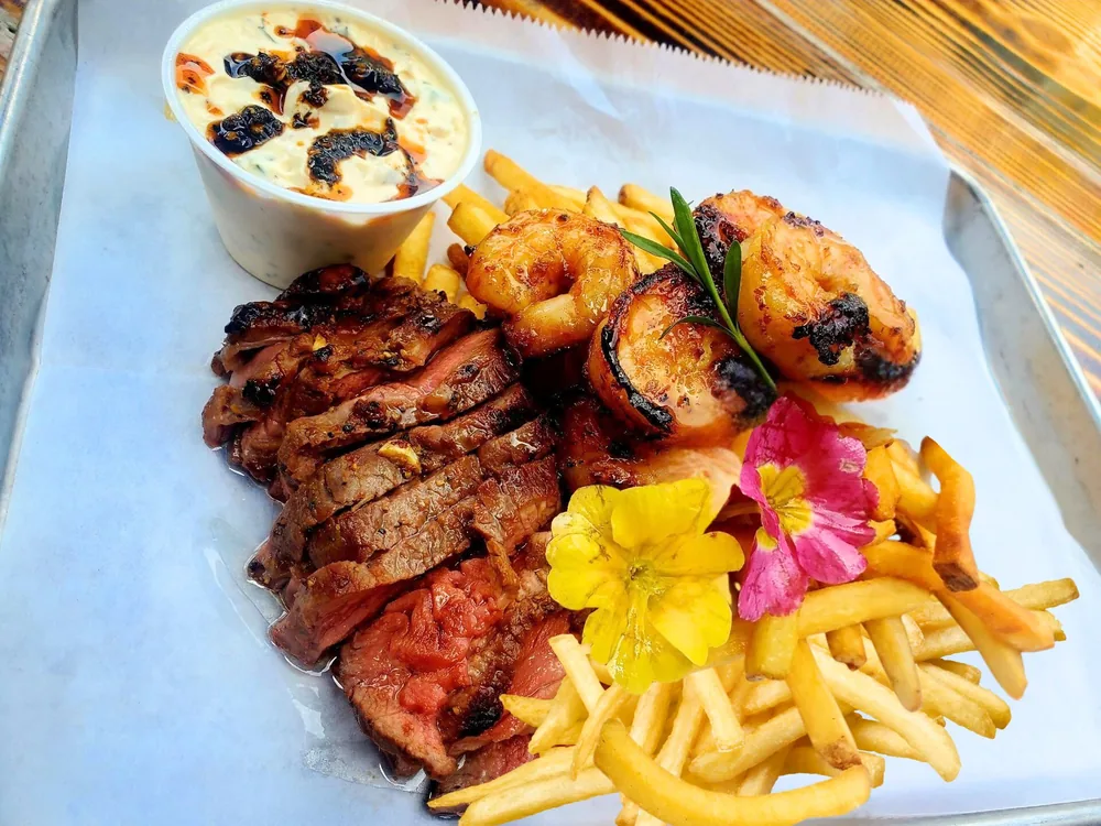 Thai Steak & Shrimp w/ Fries (GF)
