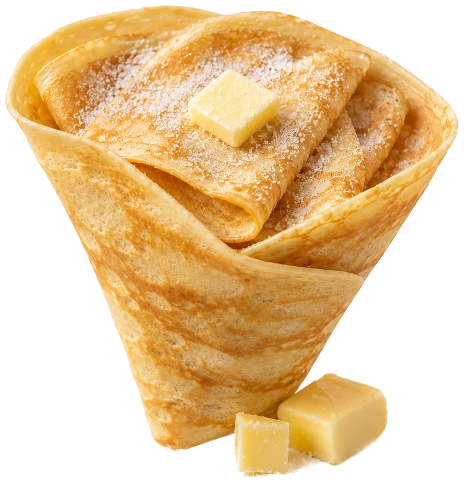 Butter & Sugar crepe