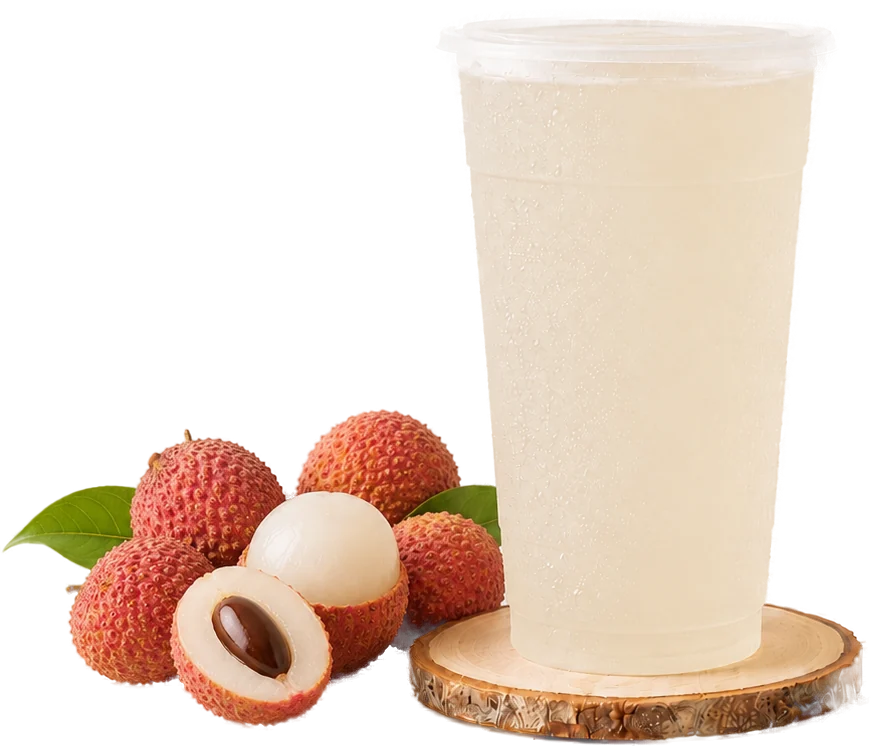Lychee Black or Green Tea — Tea
