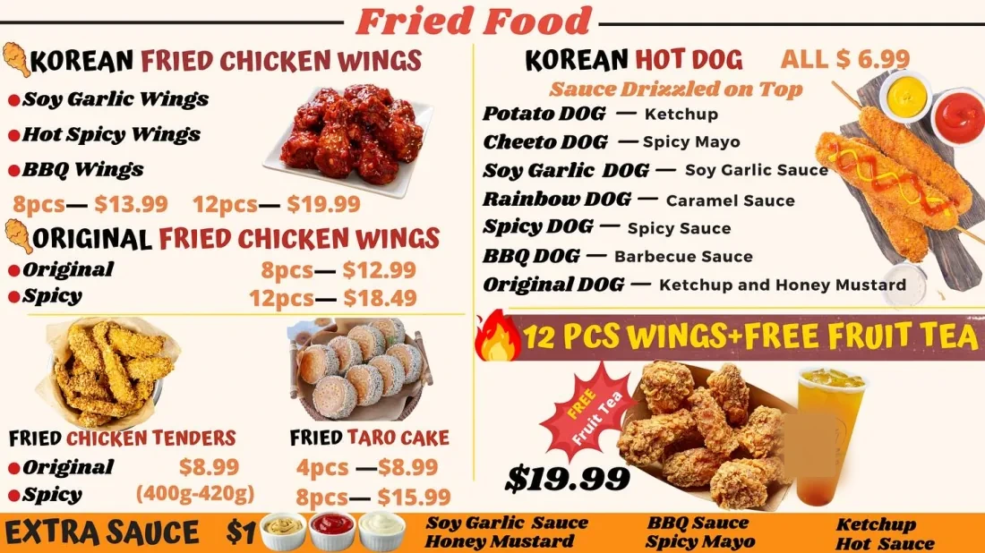 Korean fried chicken