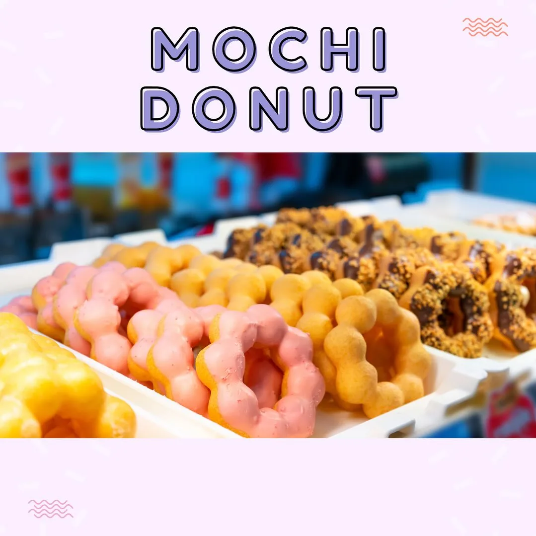 Mochi donuts