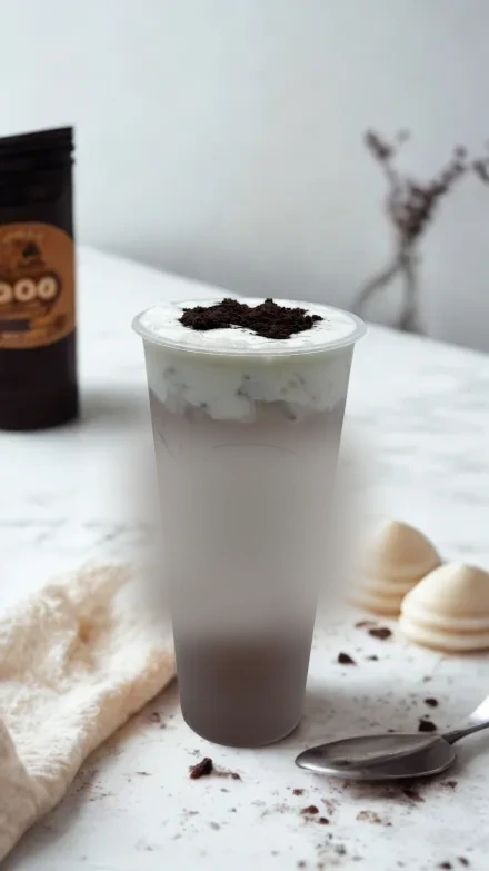 Oreo Foam Tea