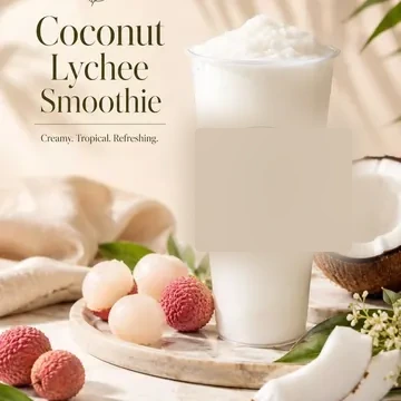 Coconut Lychee Smoothie