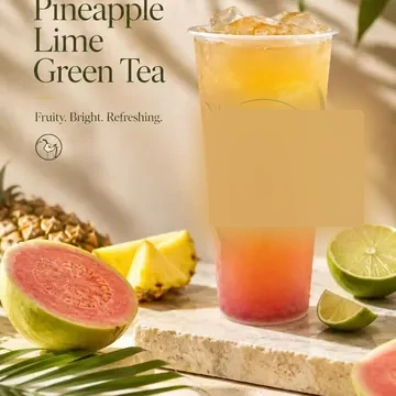Guava Pineapple Lime Green Tea