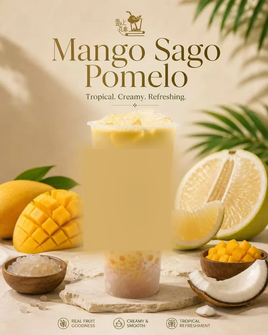 Mango Sago Pomelo — Tropical. Creamy. Refreshing.