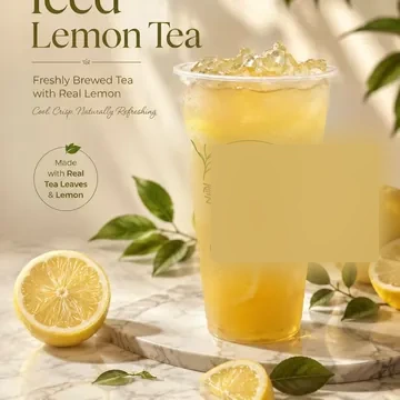 Refreshing Iced Lemon Tea