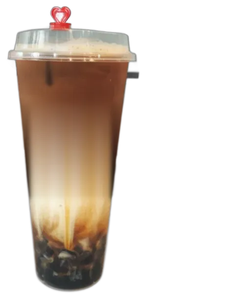 Brown sugar boba milk tea
