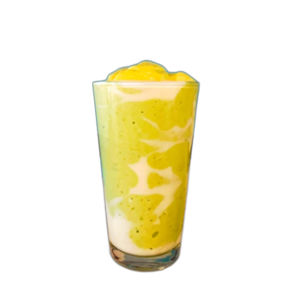 Fresh mango smoothie