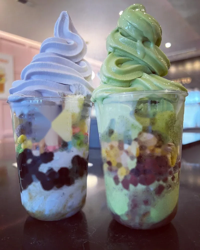 Golden Hour Tea Co. soft-serve boba