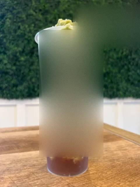 Matcha Red Bean Smoothie