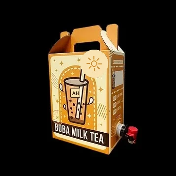 Amber Hour Tea Co. Milk Tea Box (100oz / 3L) for catering