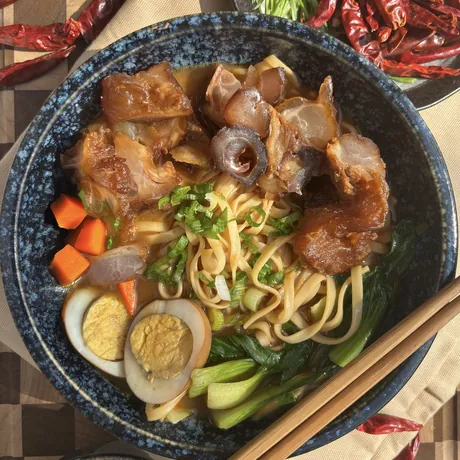Beef Tendon Noodle Soup