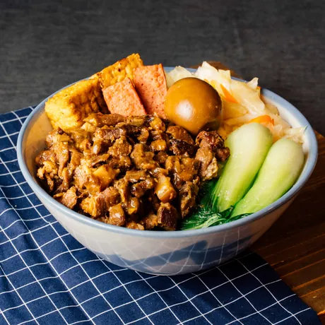Braised Pork Rice Bento