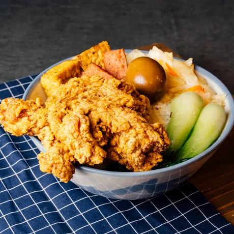 Chicken Drumstick Rice Bento