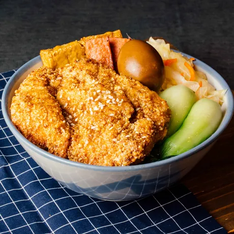 Chicken Steak Rice Bento