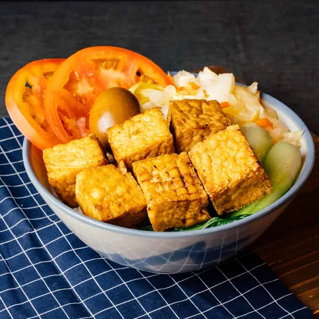 Kimchi Tofu Rice