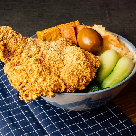 Pork Rib Rice Bento