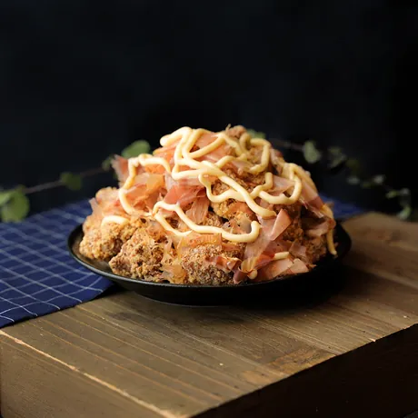 Takoyaki Popcorn Chicken