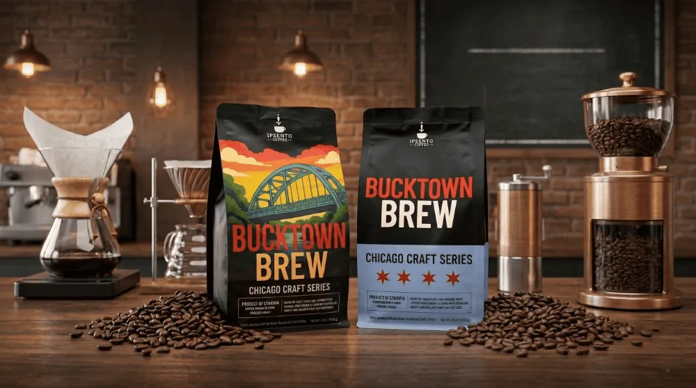 Bucktown Brew 606 whole bean coffee