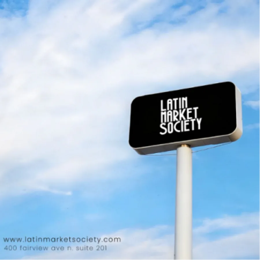 Bandido Snack Club sign against blue sky