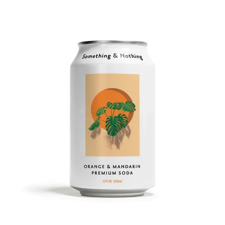 Orange & Mandarin Premium Soda