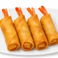 Golden Shrimp Wraps