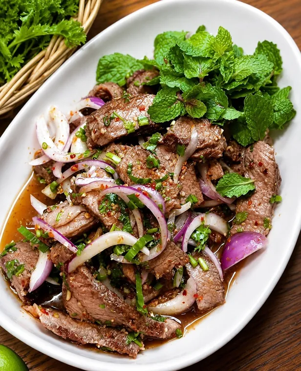 Thai Steak Salad — Salad at Ember Tusk Kitchen