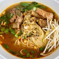 Tom Yum Pork Rib Noodles Soup