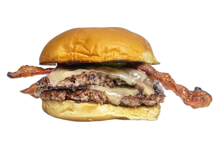 Red Hot Burger W/ Fries & Drink
