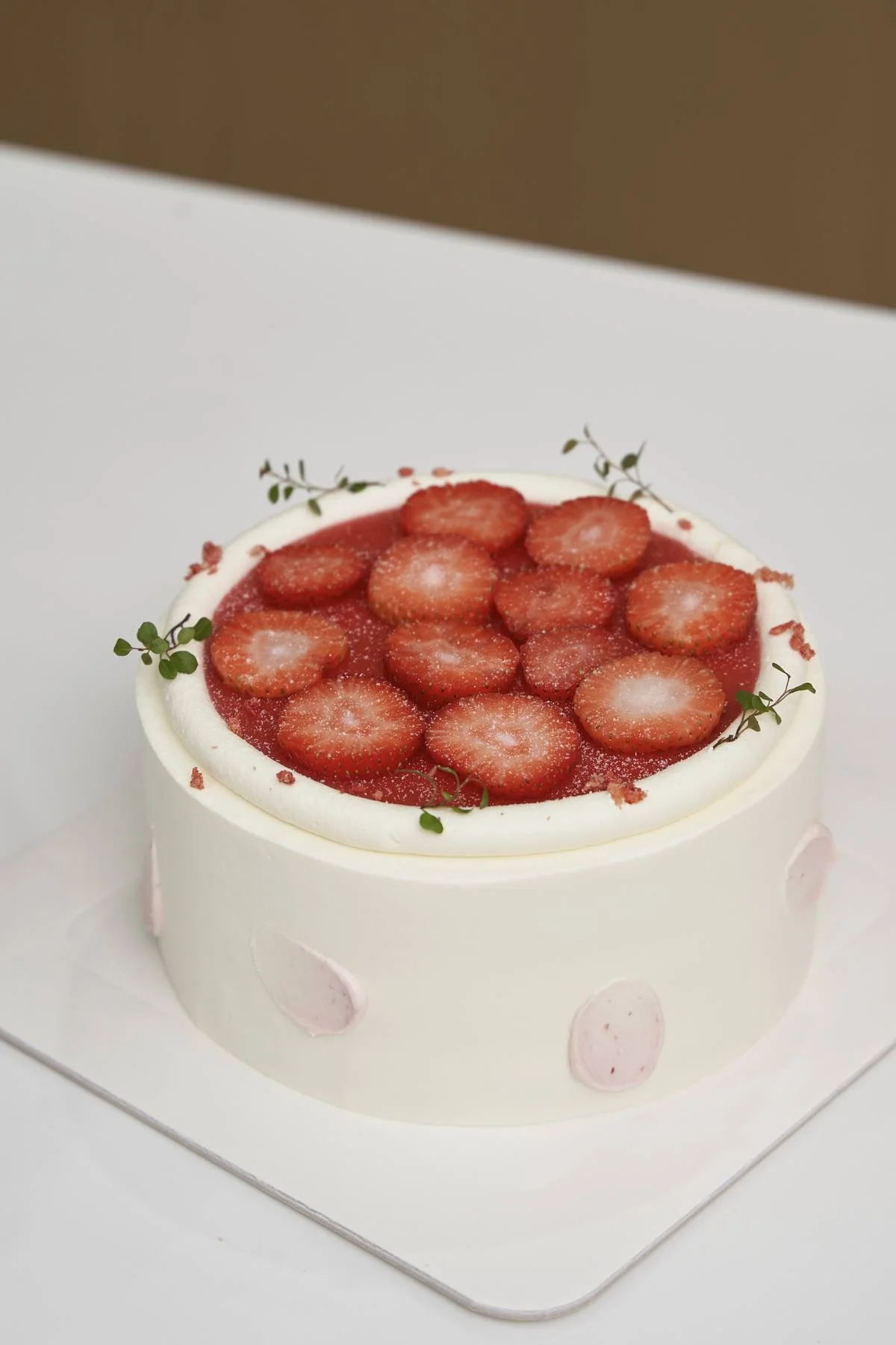 Strawberry Birthday Cake