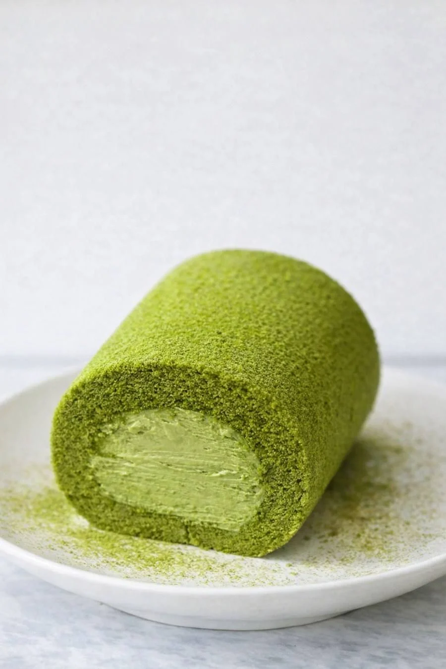 Double Matcha Roll Cake