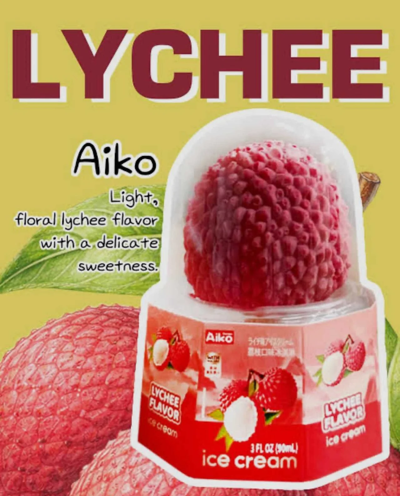 Lychee Ice Cream