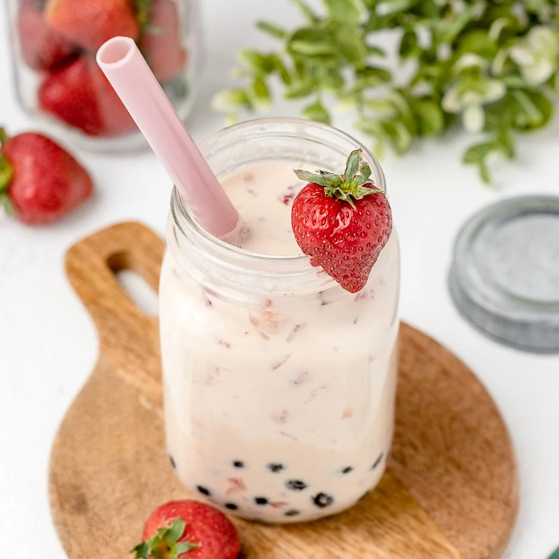 Strawberry Milk Tea